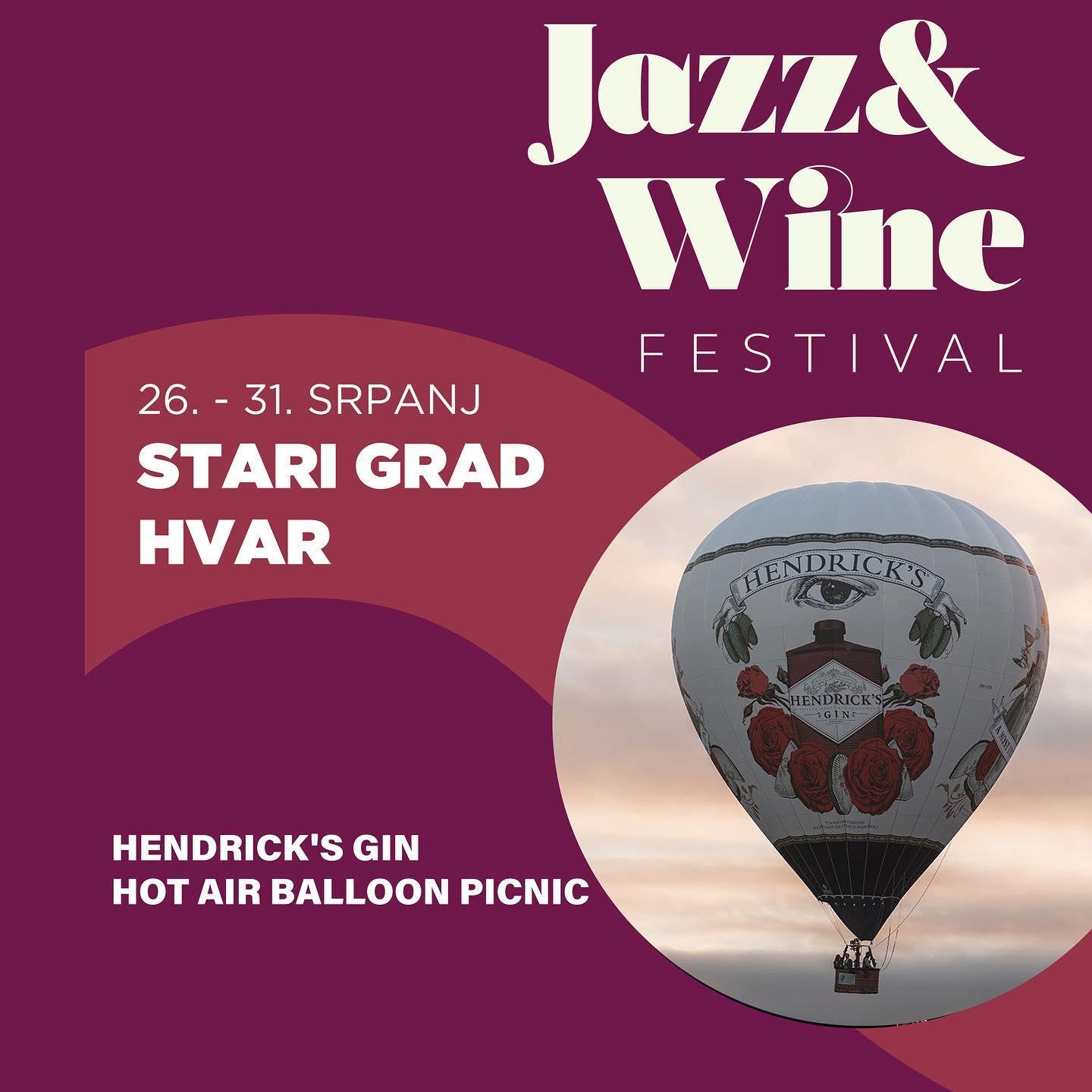 Jazz & Wine Festival 2022 Hendrick’s Gin Balloon Picnic